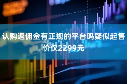 认购返佣金有正规的平台吗疑似起售价仅2299元