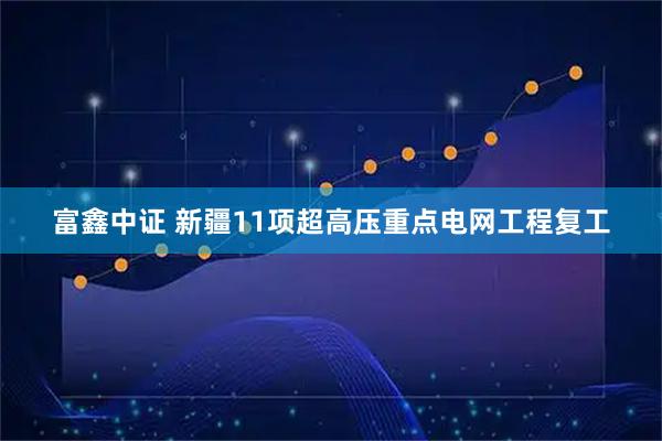 富鑫中证 新疆11项超高压重点电网工程复工