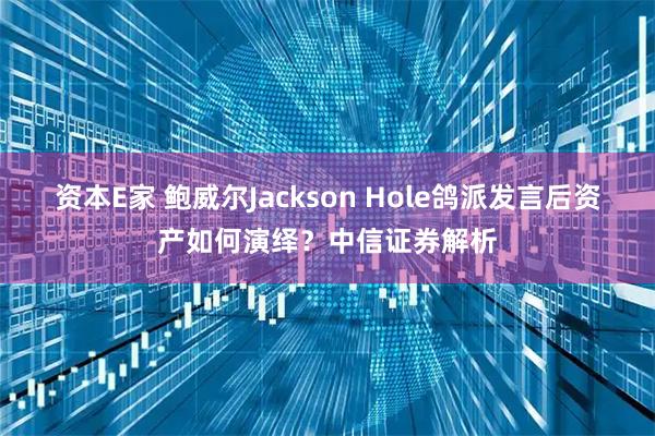 资本E家 鲍威尔Jackson Hole鸽派发言后资产如何演绎？中信证券解析